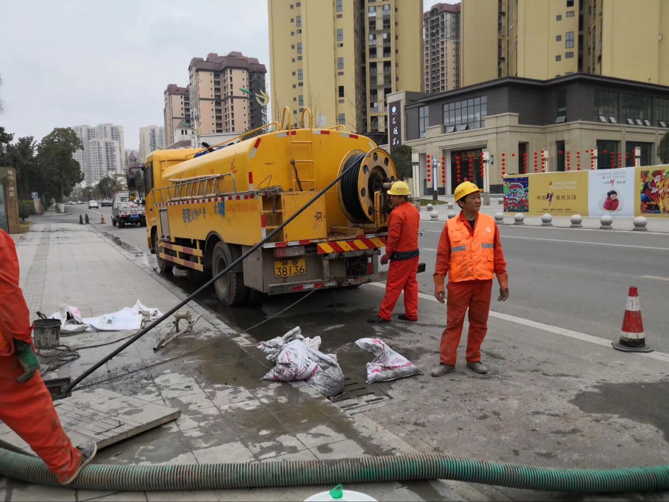 嘉定排污管道清淤-管道清洗