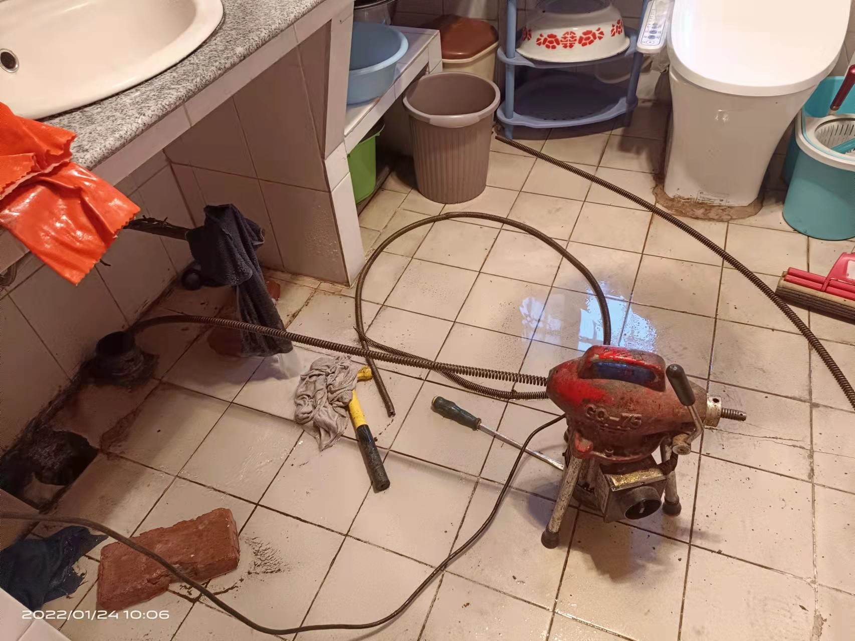 嘉定疏通厨房下水道，地漏疏通